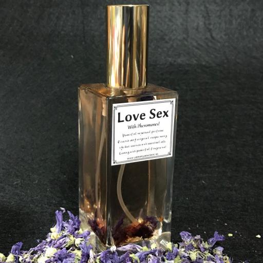 Poderoso Perfume ღ Love Sex ღ (Amor - Sexo) con raíz ღ  50 ml. 