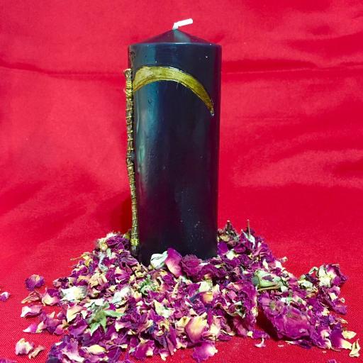  Velon Santa Muerte - Vela Santa Muerte incluye polvo, aceite ritual e instrucciones  [1]