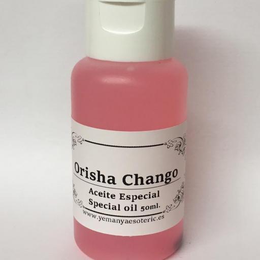 ACEITE ESPECIAL "ORISHA CHANGO " 50 ml