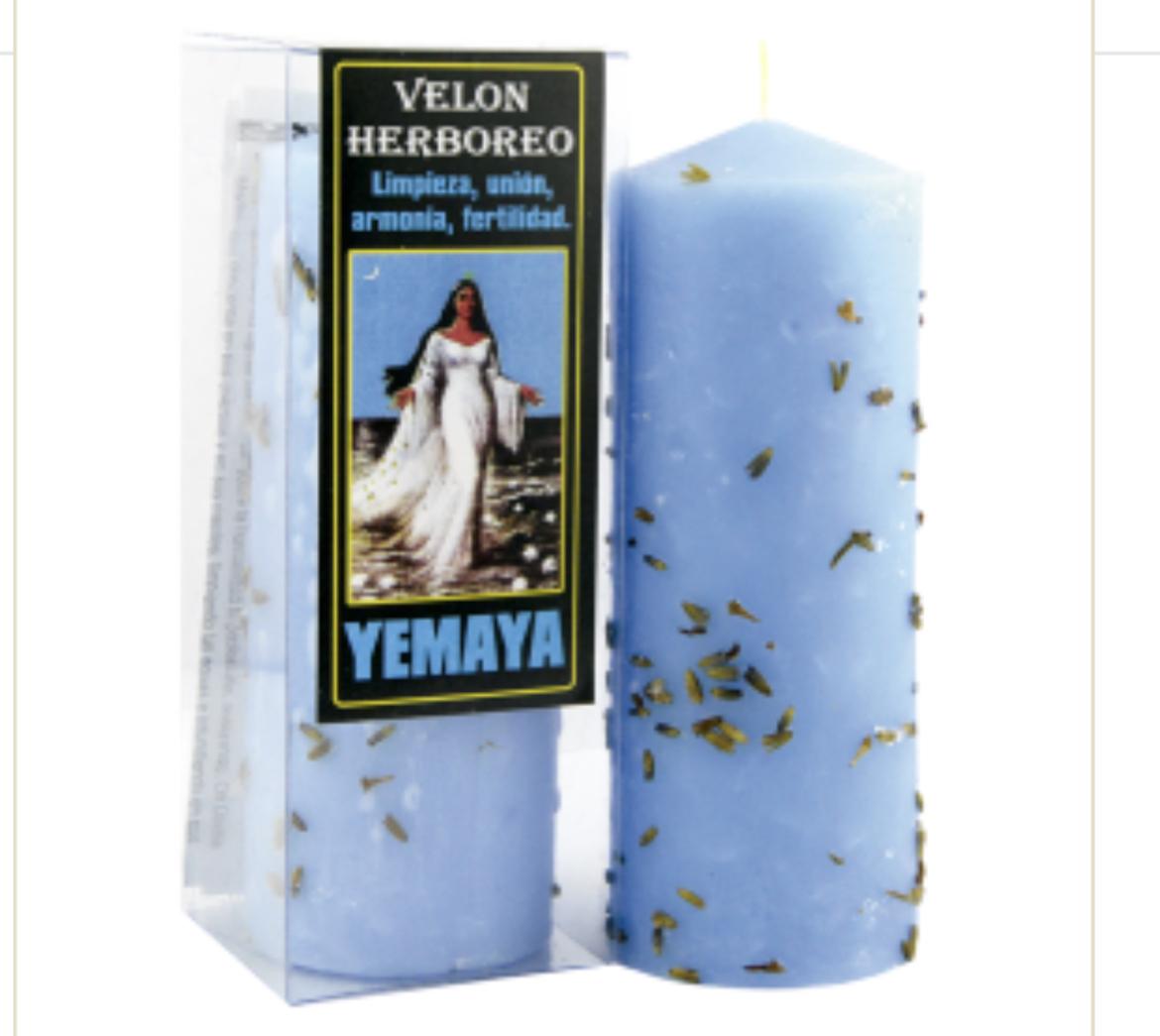 VELON HERBOREO YEMANYA ( LIMPIEZA,UNION, ARMONIA, FERTILIDAD )