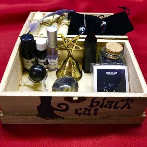 ☆ KIT CAJA RITUAL GATO NEGRO ☆  [3]