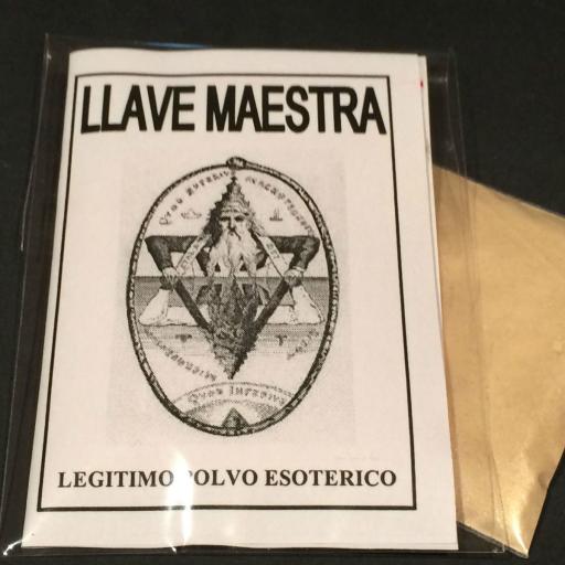  LEGITIMO POLVO ESOTERICO ESPECIAL " LLAVE MAESTRA "