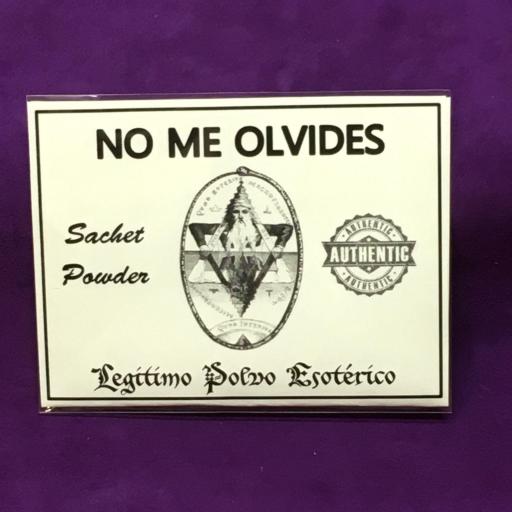 ☆ NO ME OLVIDES ☆ LEGITIMO POLVO ESOTERICO 20 GRAMOS [0]