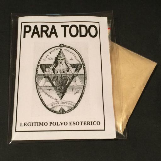  LEGITIMO POLVO ESOTERICO ESPECIAL " PARA TODO " [0]