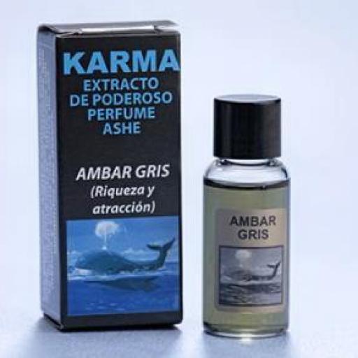 PERFUME ASHE AMBAR GRIS (Riqueza y atracción)