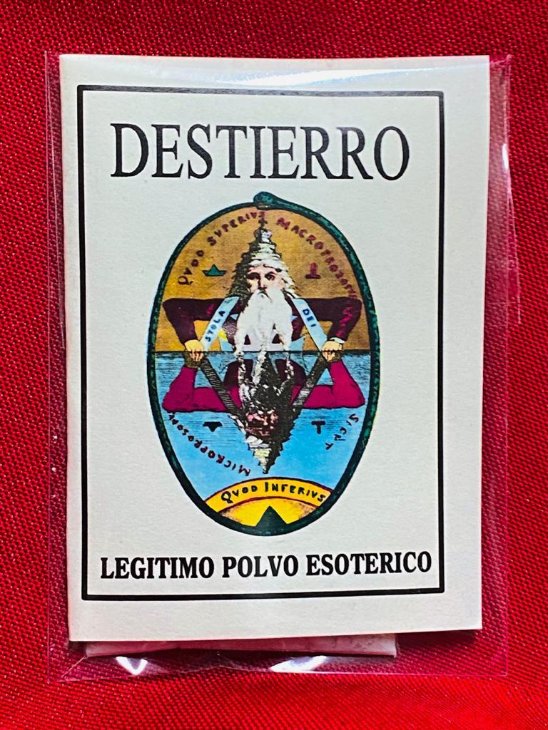  LEGITIMO POLVO ESOTERICO ESPECIAL " DESTIERRO "