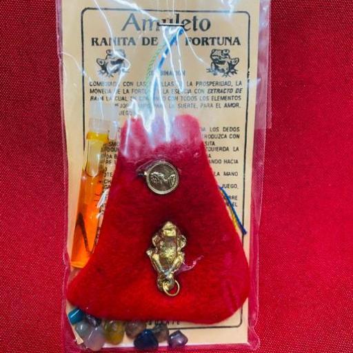 AMULETO COSTALITO RANITA DE LA FORTUNA