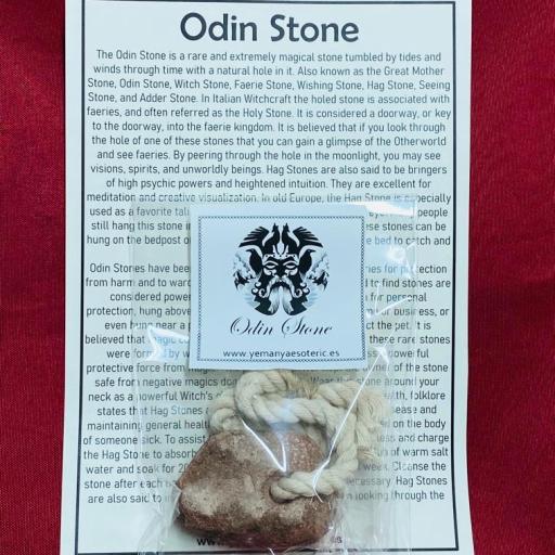  Amuleto Piedra de las Brujas ( Piedra de Odin) mediano [0]