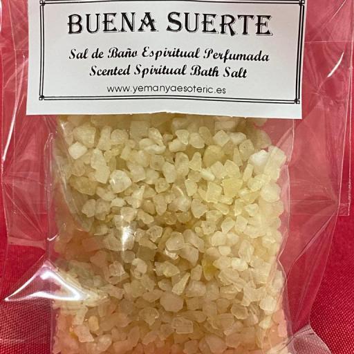 BUENA SUERTE -  SAL DE BAÑO ESPIRITUAL  50 gr. [0]