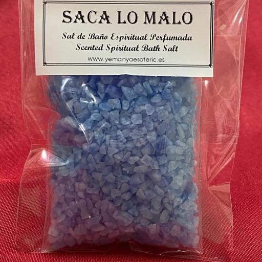 SACA LO MALO -  SAL DE BAÑO ESPIRITUAL  50 gr. [0]
