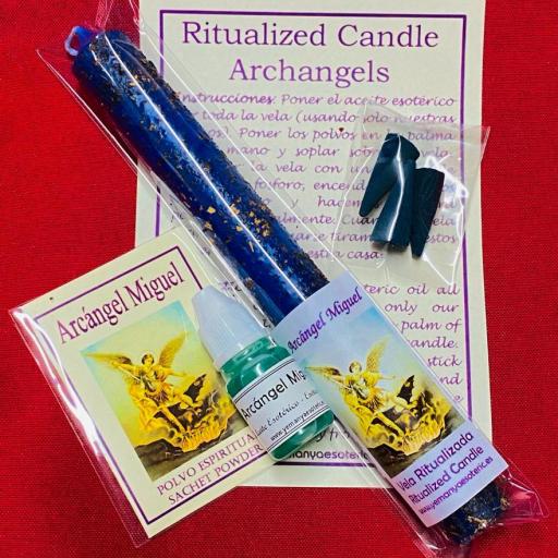 Vela Ritualizada Arcangel Miguel [0]