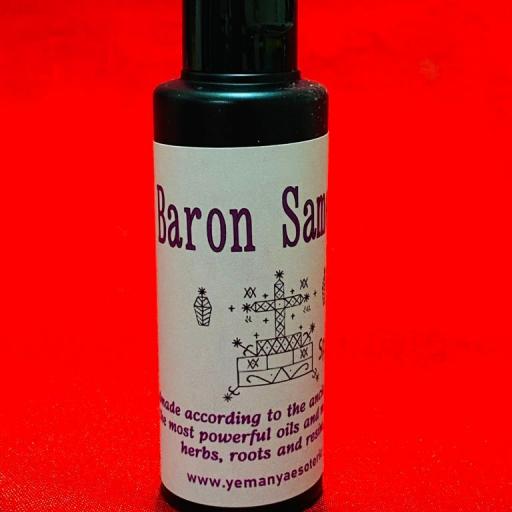 Aceite Espiritual Baron Samedi 80 ml