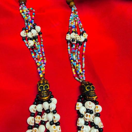  Fantástico Collar de Muerto - Collar de Santo - Collar Mazo de Protección - Ritualizado -  Santería [1]