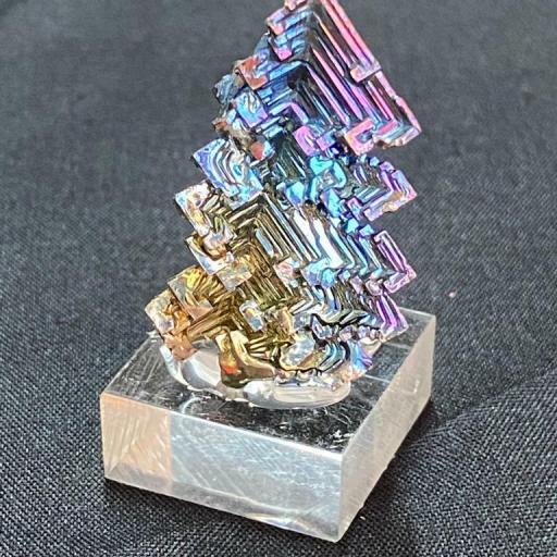 Bismuto Recristalizado en base metraquilato - Awesome Recristalized Bismuth 