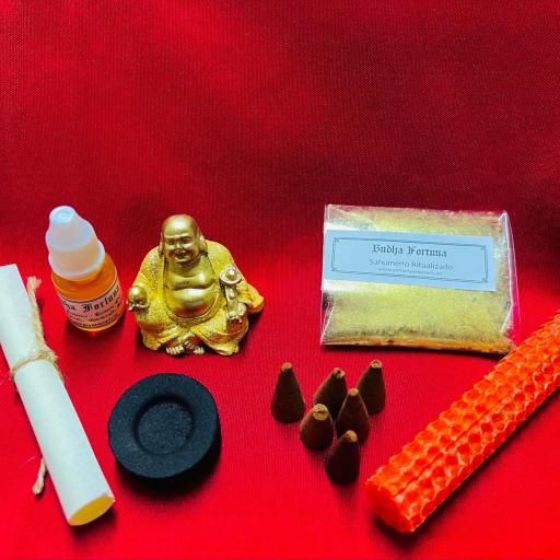 Kit Ritual Budha Fortuna con instrucciones