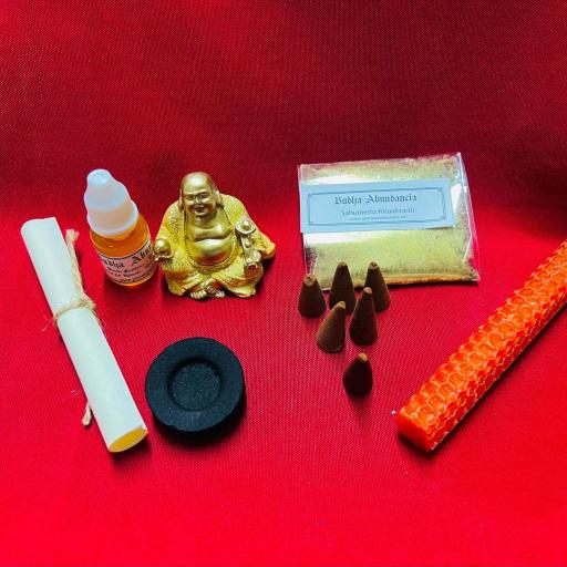 Kit Ritual Budha Abundancia con instrucciones