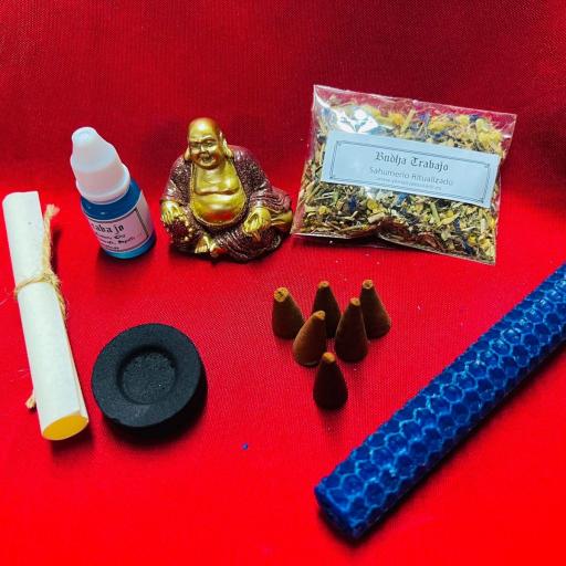 Kit Ritual Budha Trabajo con instrucciones
