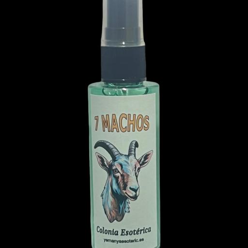 ღ Colonia esotérica 7 machos ღ  50 ml. 