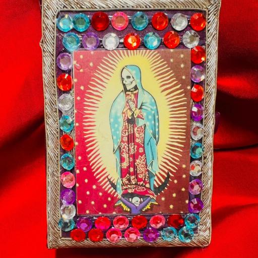  ✞ ✞ ✞ MINI ALTAR SANTA MUERTE  ✞ ✞ ✞   ALTARES DE LA SANTA MUERTE  (MADE IN MEXICO) [6]