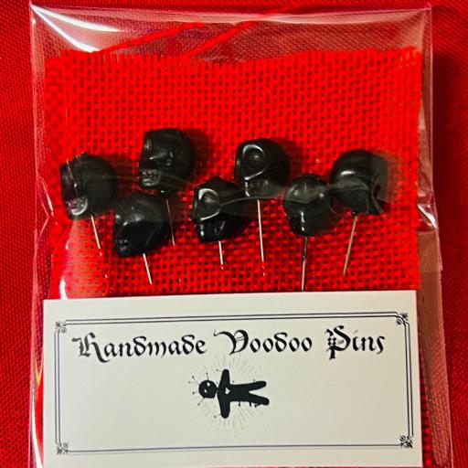 ALFILERES VUDU NEGRO PINS [0]