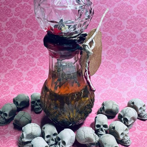 Auténtica Poción de Bruja - Antigua receta - Aceite para Brujas - Brujerias