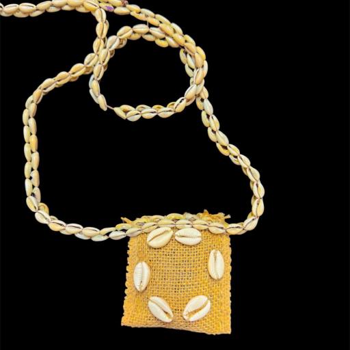 Amuleto Consagrado por Hougan  - Collar Africano Vudú Portección y Buena Suerte [2]