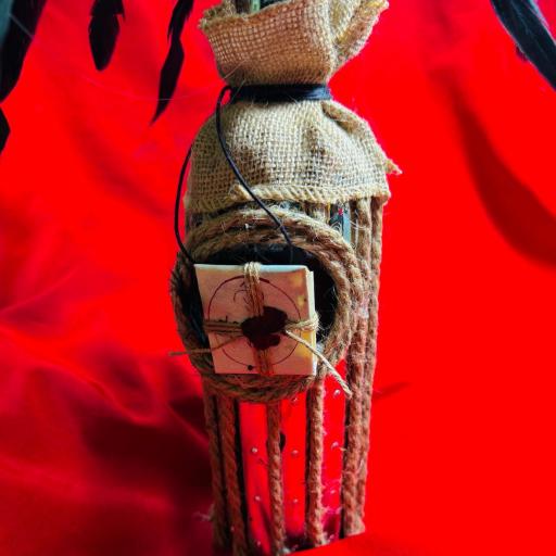  Botella Amuleto para protección de daños, mal de ojo, hechizos , envidias, alejar malas personas de nuestro alrededor , brujerias, vudú ... [3]