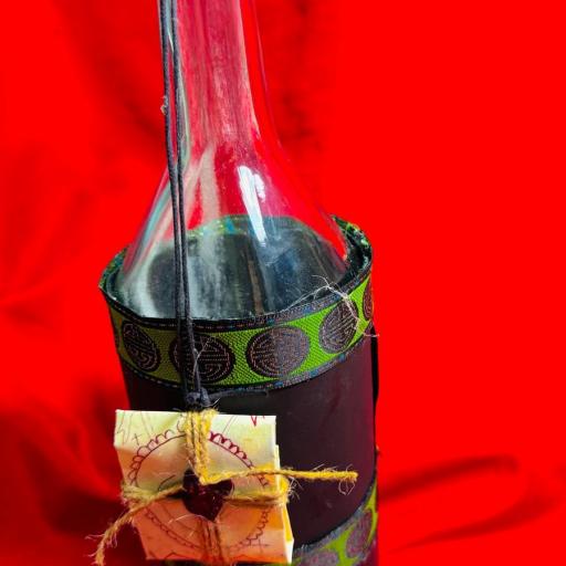 Botella Amuleto para protección de Bienestar, Salud, Clarividencia , brujerias, vudú ... [1]