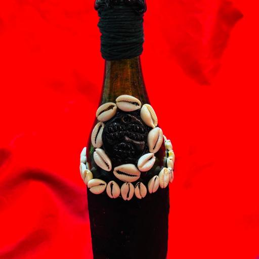 Poderoso Amuleto Consagrado - Botella Africana Voodoo ( Contra Envidias, Aleja Enemigos, Aleja Brujerias ...)