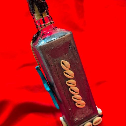 Poderoso Amuleto Consagrado - Botella Africana Voodoo ( Abre Caminos, Suerte, Fortuna, Cambios Positivos ...) [3]