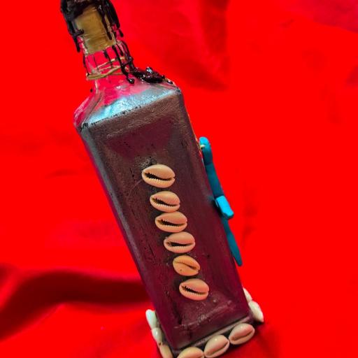 Poderoso Amuleto Consagrado - Botella Africana Voodoo ( Abre Caminos, Suerte, Fortuna, Cambios Positivos ...) [1]