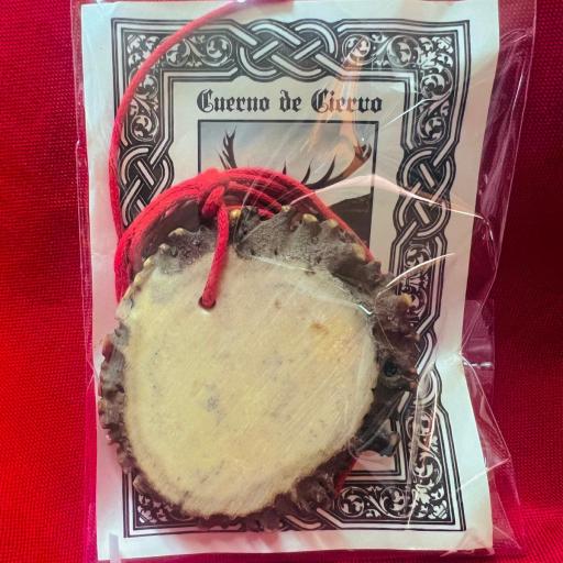 Colgante Cuerno de Ciervo - Grande 5/6 cm 