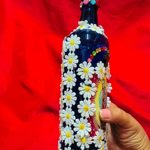 Santeria -  Botella  Santa Muerte Abre Caminos, Buena Suerte, Cambios Positivos.... [1]