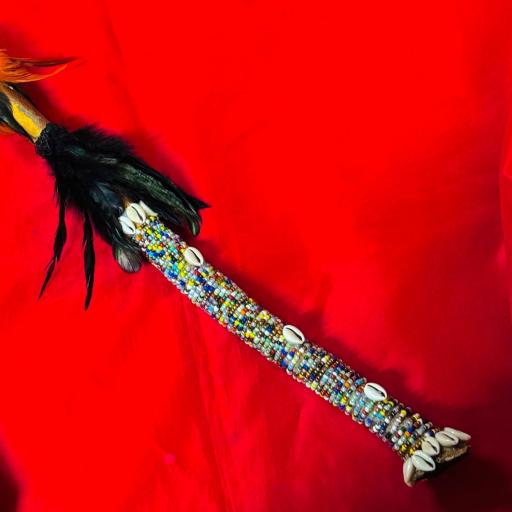 FANTASTICO ! CETRO DE PODER PARA SANTERIA 90 cm aprox.  - BASTÓN DE MUERTO - SANTERIA PALO MAYOMBE - VOODOO - EGGUN  [3]