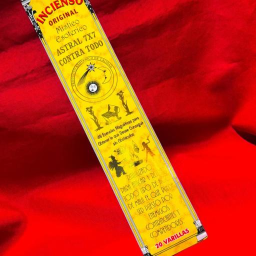 Incienso Varillas  Astral 7 x7 contra todo