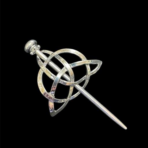 Broche Celta - Nudo Celta - Triqueta - Broche  de 9 cm [0]