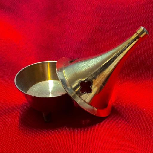 Incensario Metal - Incienso Conos 6 cm  [1]