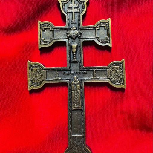 Cruz Caravaca Amuleto Protección Casas, Negocios... 16 cm [1]