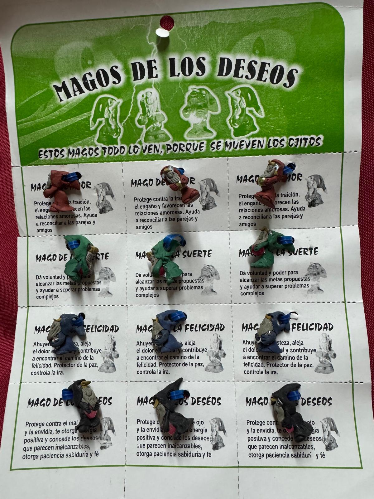x 1 Amuleto Mago de los Deseos - hecho a mano ( amor,suerte, felicidad, deseos )