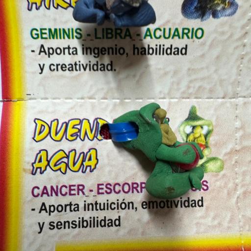 x 1 Amuleto Duendes Protectores - hecho a mano ( fuego, tierra, aire, fuego ) [1]