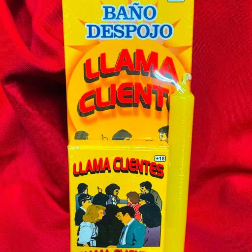 BAÑO ESPECIAL DESPOJO " LLAMA CLIENTES  " 250 ml [0]