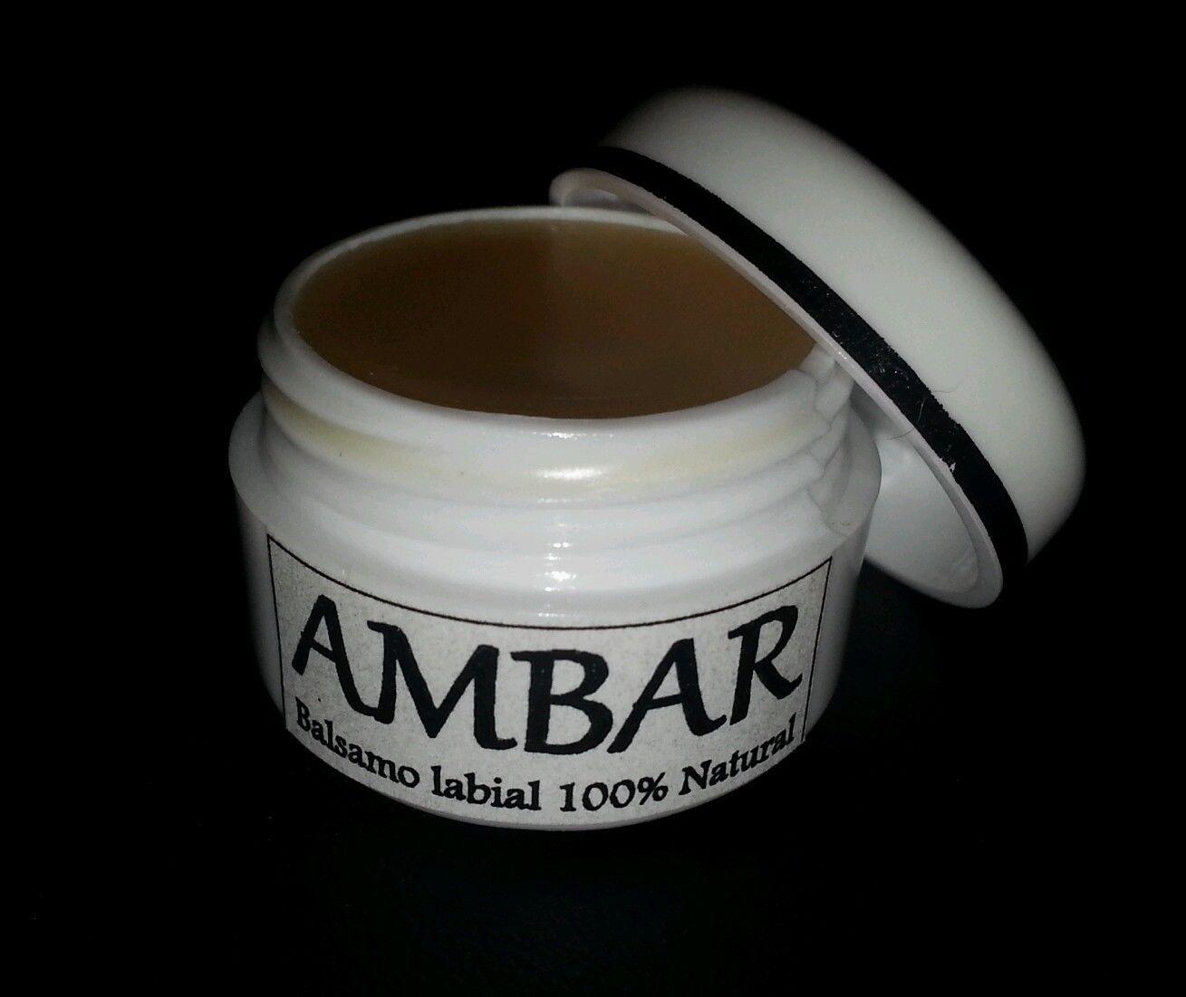    BALSAMO LABIAL AMBAR- 100% NATURAL 5 ml