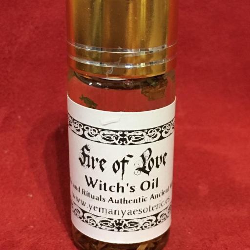 Witches' Oil " Fire Of Love " 10 ml