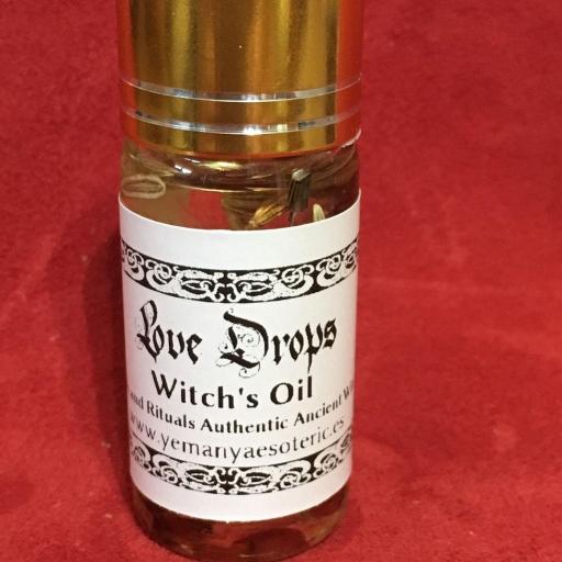 Witches' Oil "  Love Drops " 10 ml