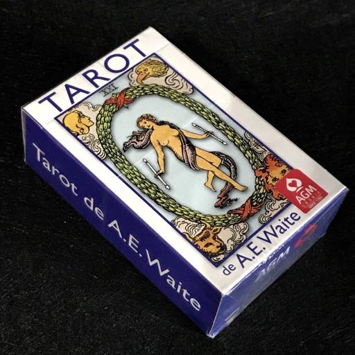 TAROT WAITE A.E POCKET ED. AZUL ESPAÑOLA 78 CARTAS [1]