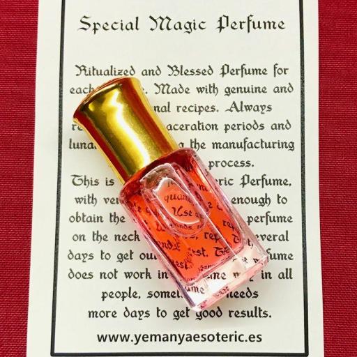  ⛤ Esoteric Perfume Furia de Pasión  ⛤ 6ml. spell ritual witches wicca