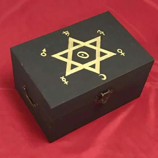 ✞ ✞ ✞ BOX ALTAR VAMPIRE ✞ ✞ ✞ RITUAL PAGAN WITCH WIZARD MAGIC WITCHCRAFTS [1]