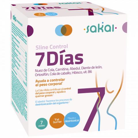 7 DÍAS SLINE CONTROL, 7 VIALES. SAKAI