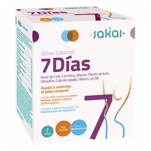 7 DÍAS SLINE CONTROL, 7 VIALES. SAKAI