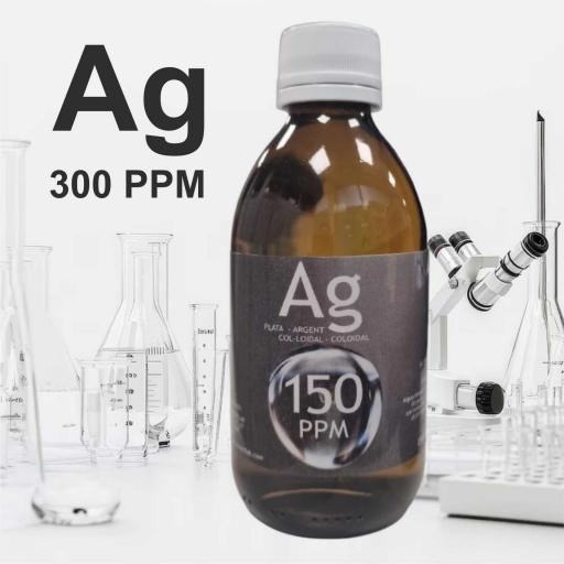 PLATA COLOIDAL 300 PPM. esnutrientlab